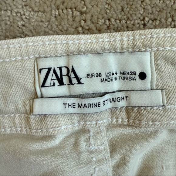 Zara Marine Straight Leg Jeans - Picture 5 of 6
